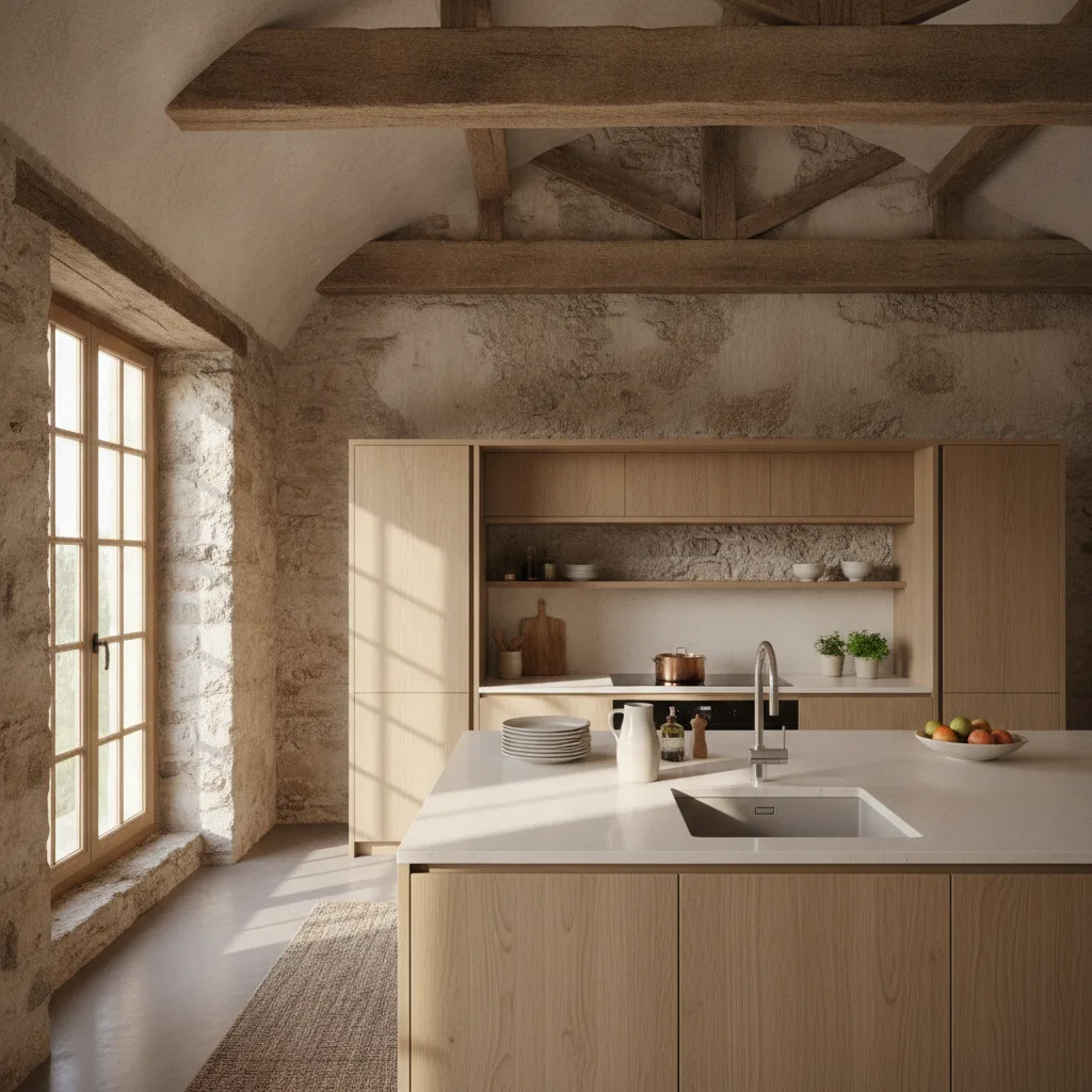 Cuisine maison ancienne, aménagement et solutions 2026 - cuisine maison ancienne amenagement